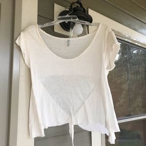 Free People White Top